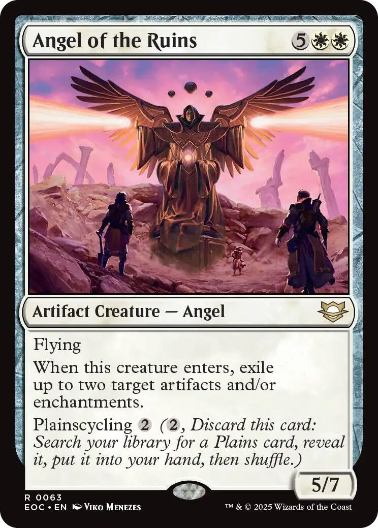 Angel of the Ruins (63) (Commander: Edge of Eternities)