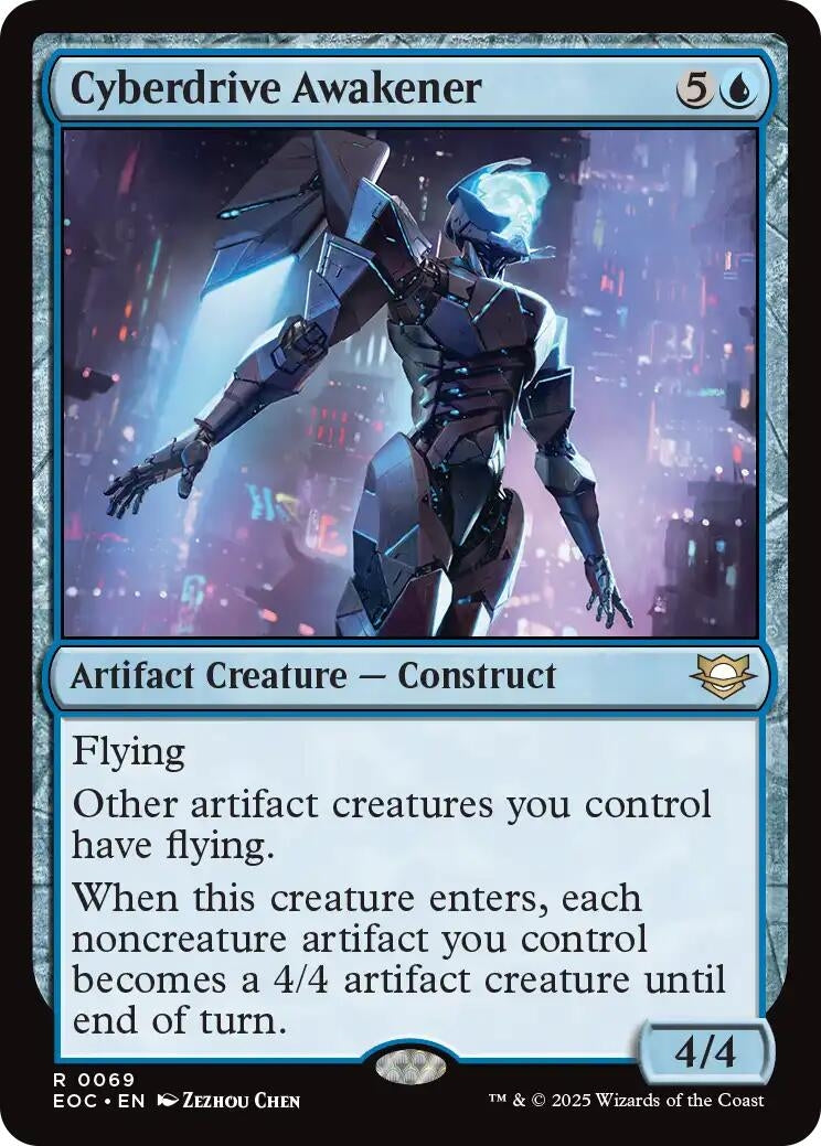 Image for Cyberdrive Awakener (69) - Magic: The Gathering
