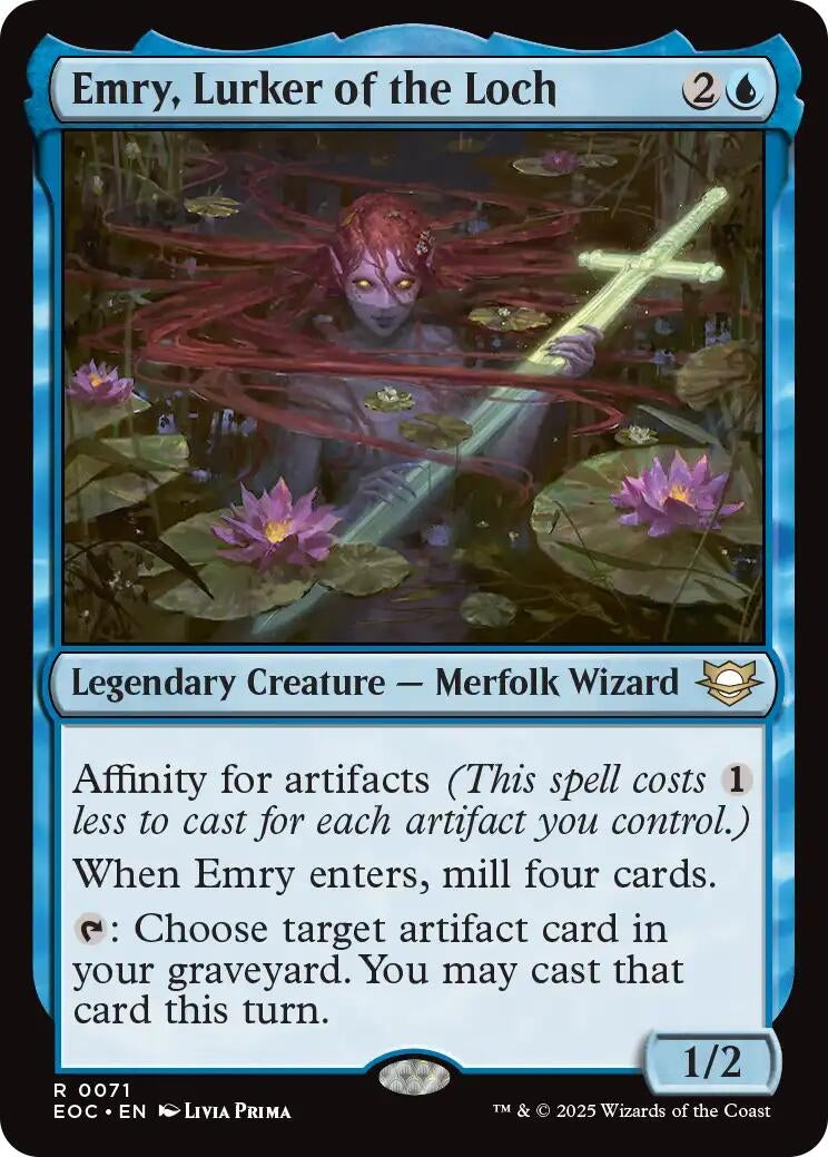 Image for Emry, Lurker of the Loch (71) - Magic: The Gathering