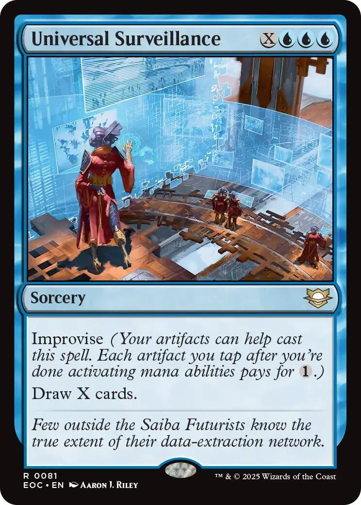 Image for Universal Surveillance (81) - Magic: The Gathering