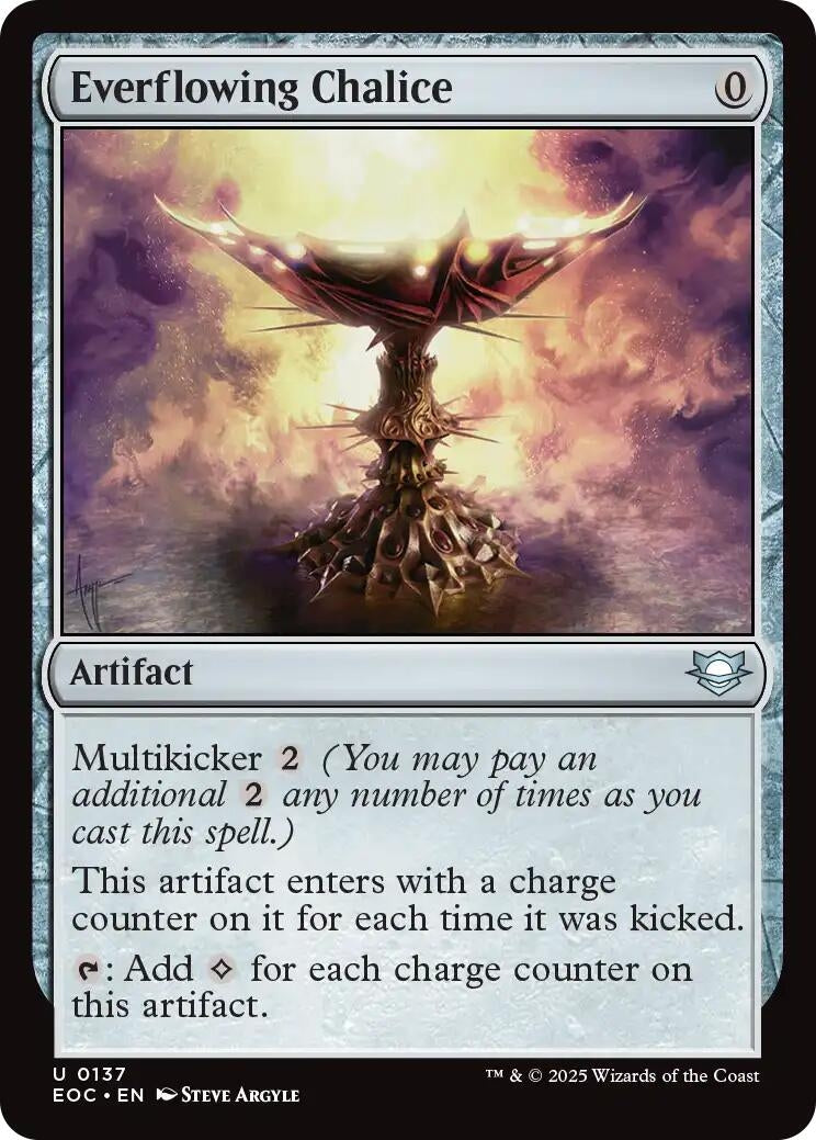 Image for Everflowing Chalice (137) - Magic: The Gathering
