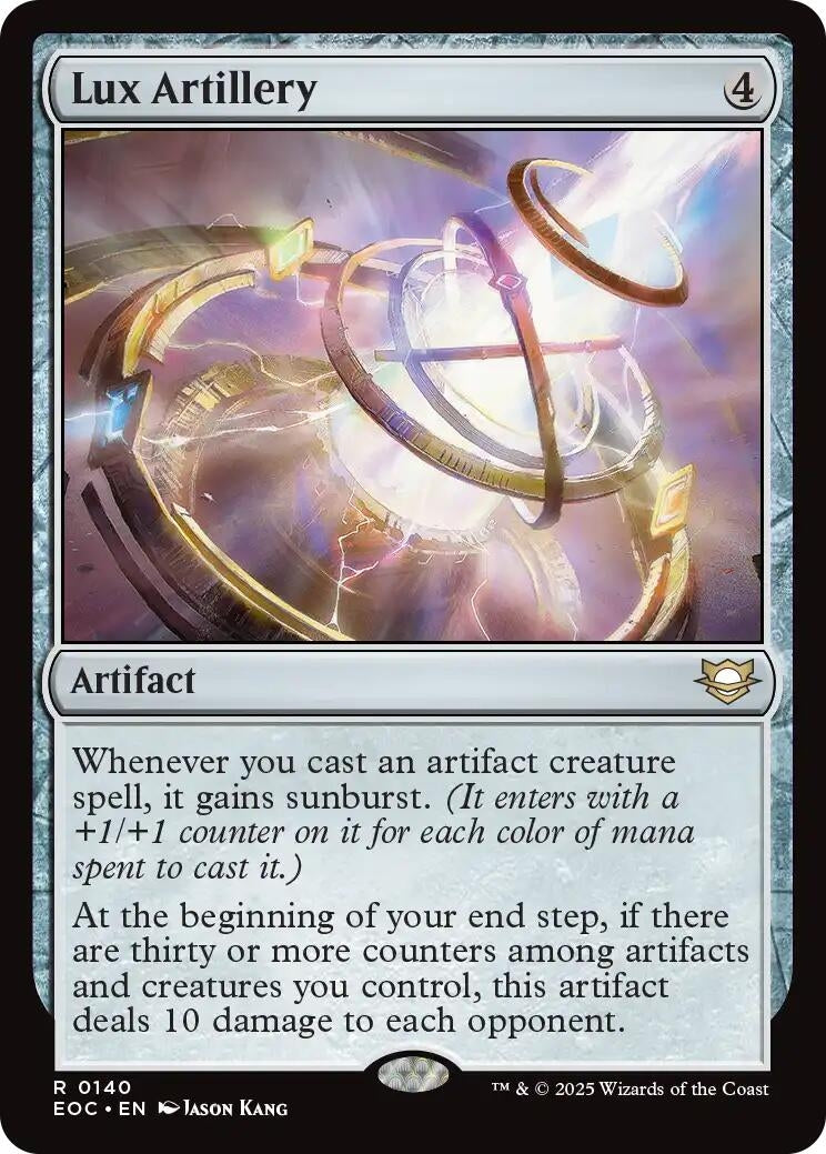 Image for Lux Artillery (140) - Magic: The Gathering