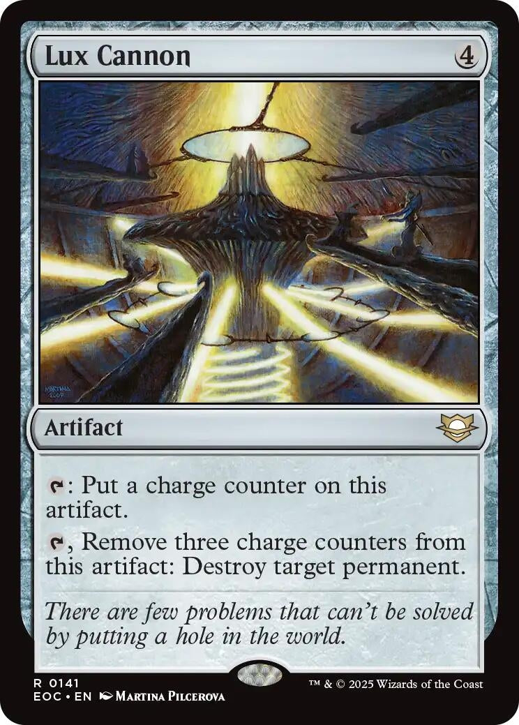 Image for Lux Cannon (141) - Magic: The Gathering