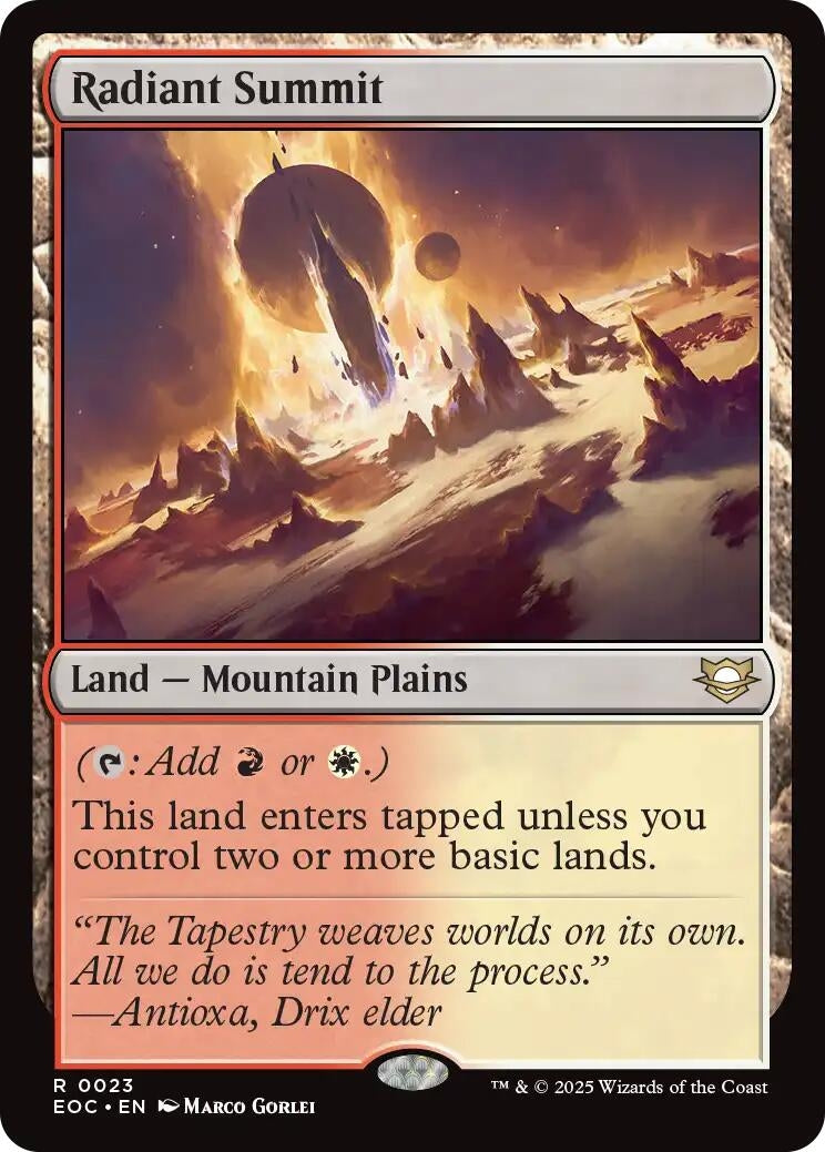 Image for Radiant Summit (23) - Magic: The Gathering