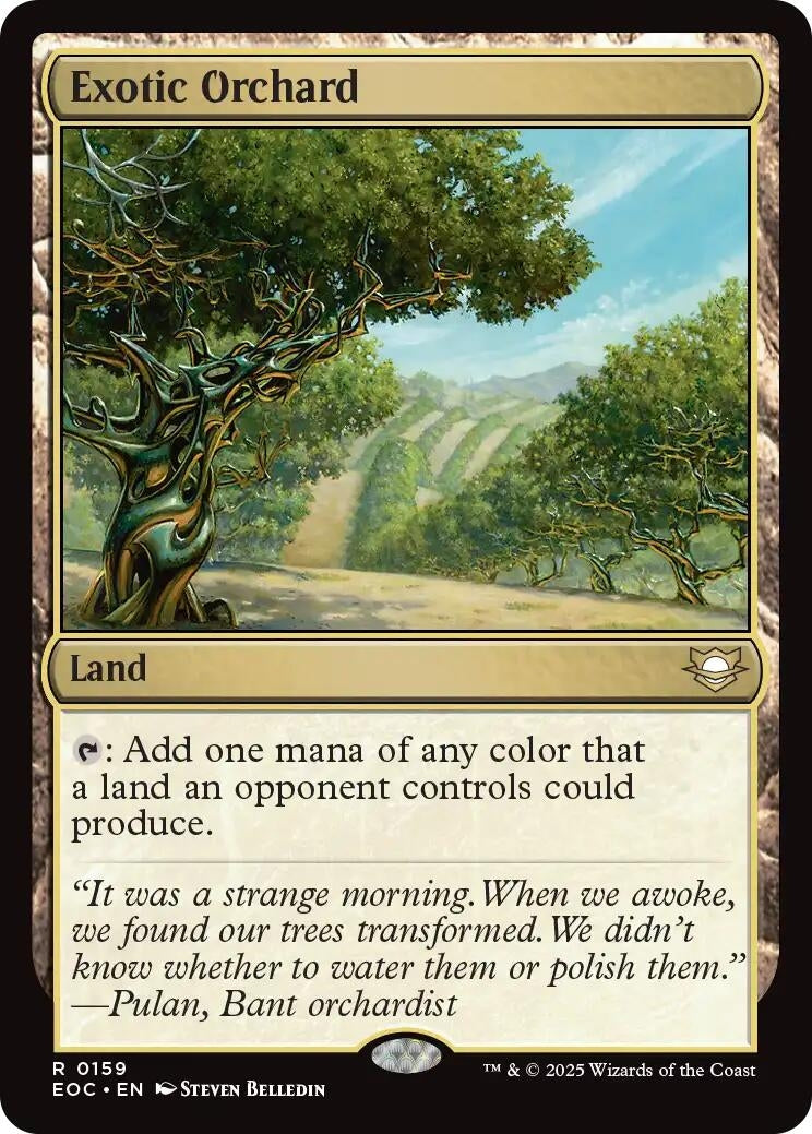 Image for Exotic Orchard (159) - Magic: The Gathering