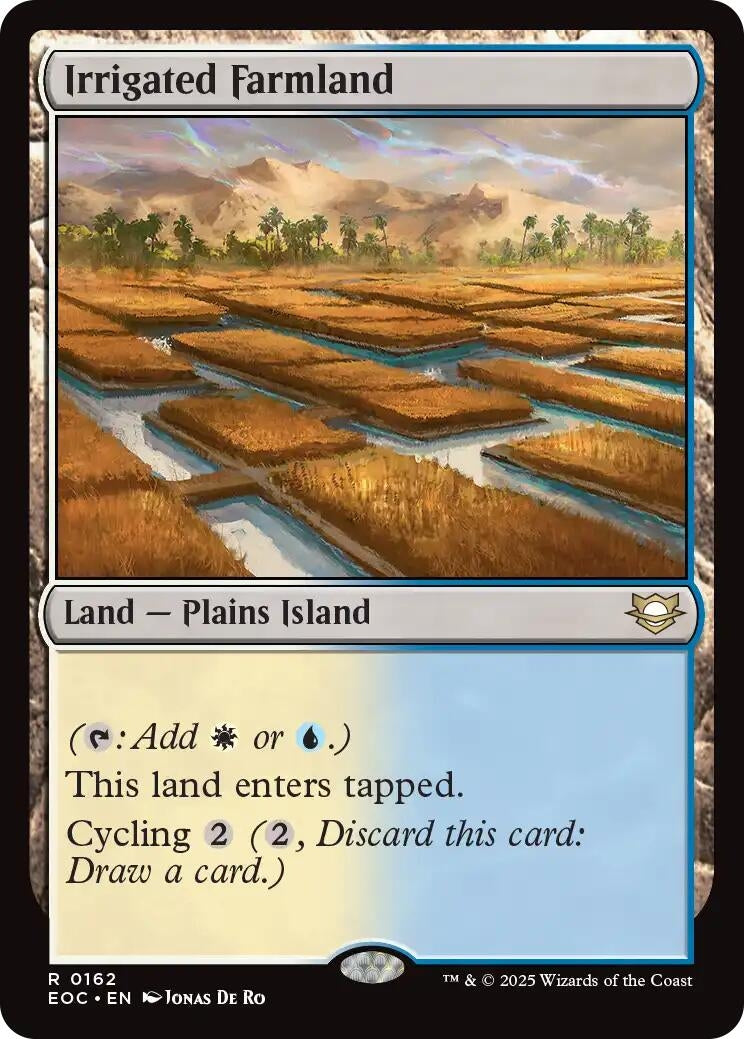Image for Irrigated Farmland (162) - Magic: The Gathering