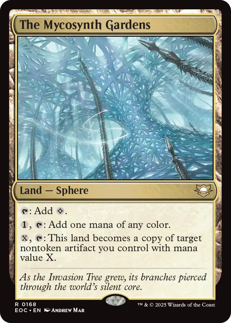 Image for The Mycosynth Gardens (168) - Magic: The Gathering