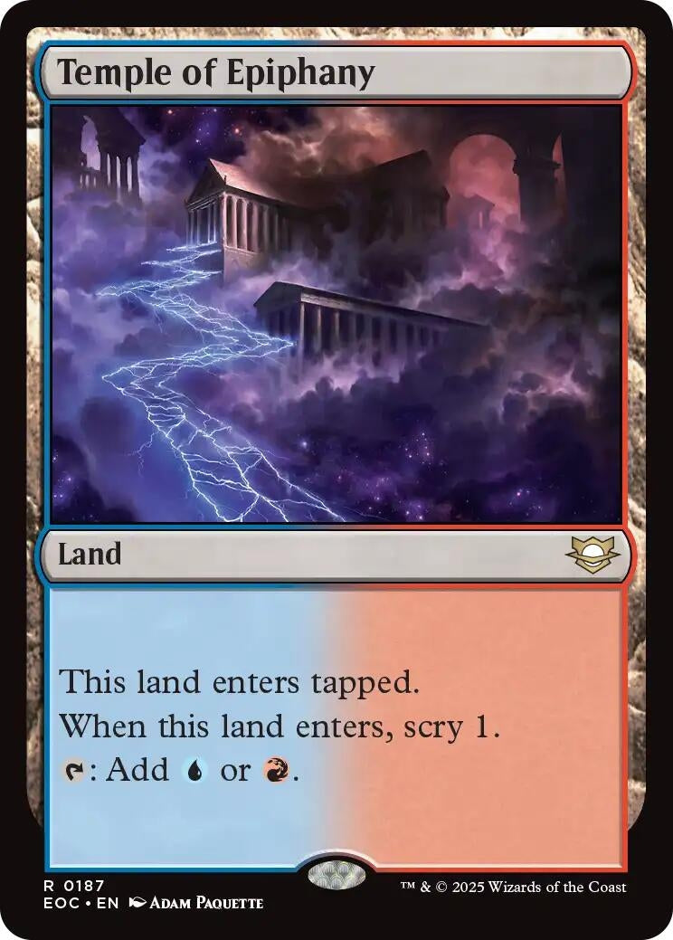 Image for Temple of Epiphany (187) - Magic: The Gathering
