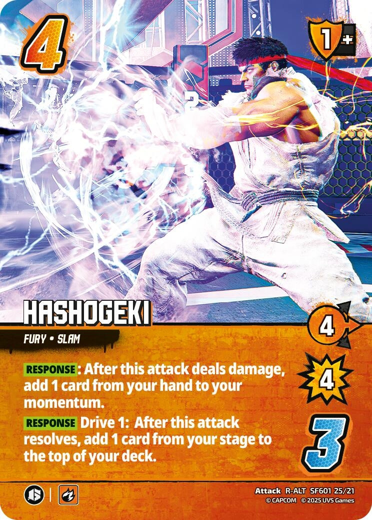 Image for Hashogeki (Alternate Art) (SF601 25/21) (Challenger Series: Street Fighter 6) - UniVersus
