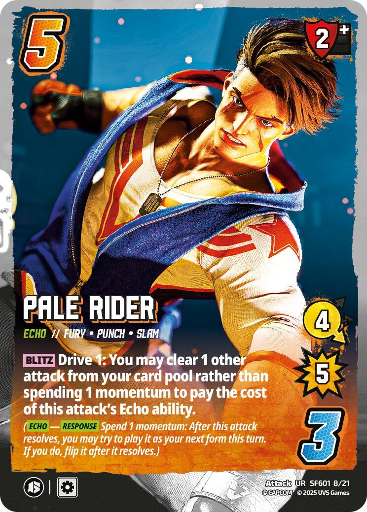 Image for Pale Rider (SF601 8/21) (Challenger Series: Street Fighter 6) - UniVersus