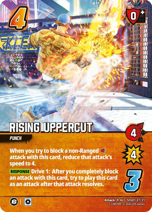 Image for Rising Uppercut (Alternate Art) (SF601 27/21) (Challenger Series: Street Fighter 6) - UniVersus