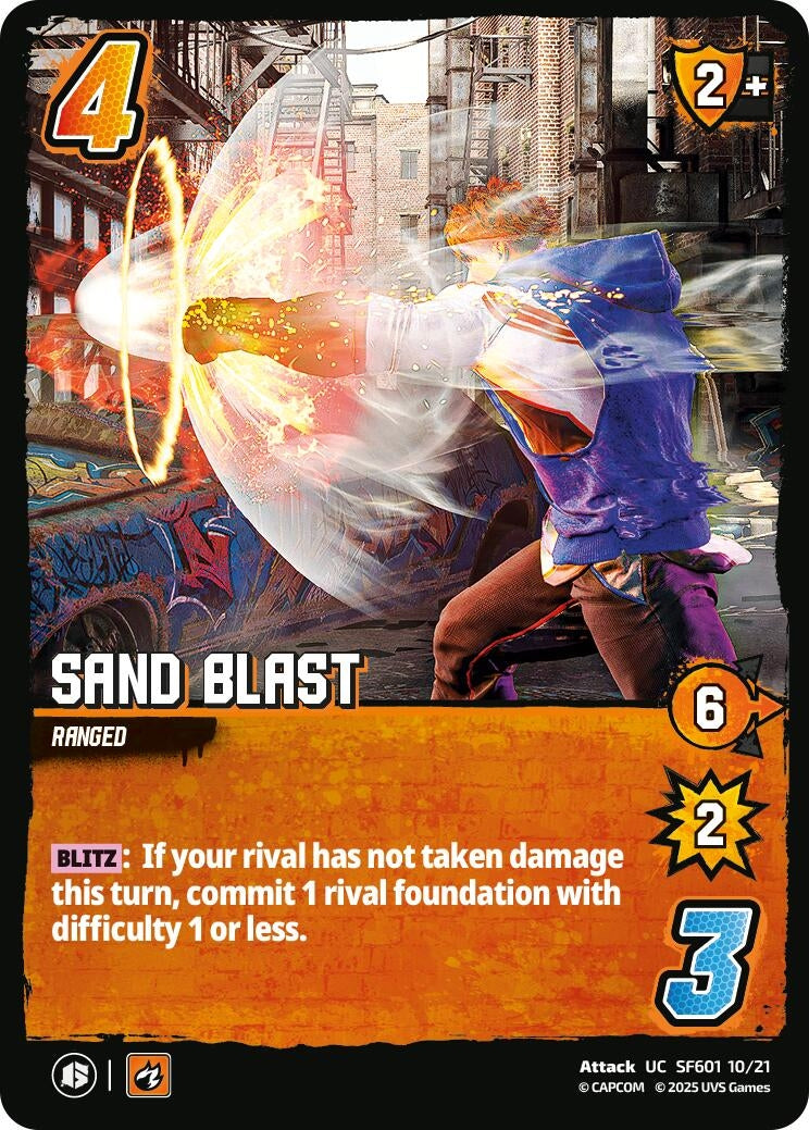Image for Sand Blast (SF601 10/21) (Challenger Series: Street Fighter 6) - UniVersus
