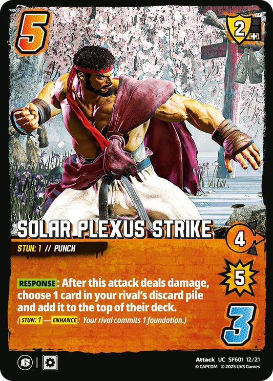 Image for Solar Plexus Strike (SF601 12/21) (Challenger Series: Street Fighter 6) - UniVersus