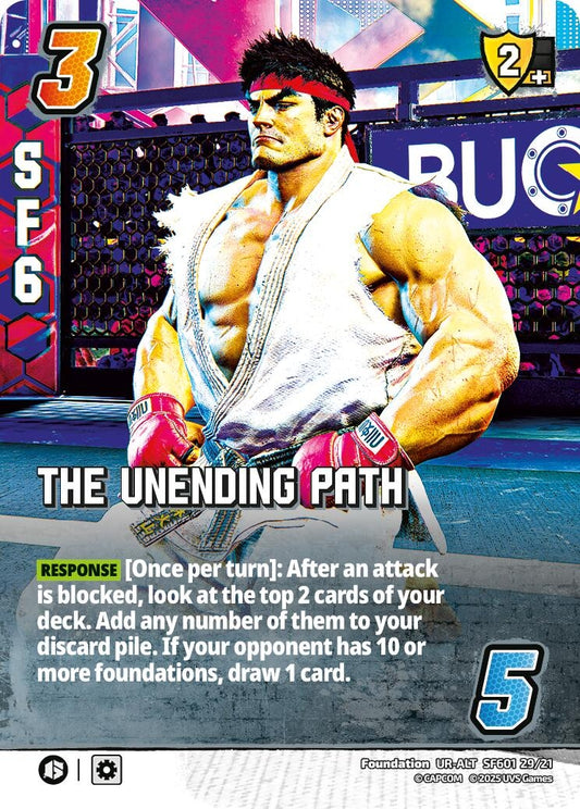 Image for The Unending Path (Alternate Art) (SF601 29/21) (Challenger Series: Street Fighter 6) - UniVersus