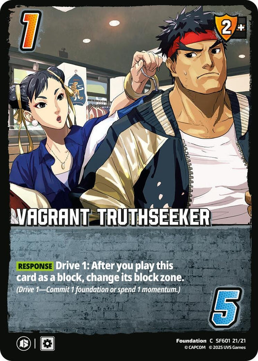 Image for Vagrant Truthseeker (SF601 21/21) (Challenger Series: Street Fighter 6) - UniVersus