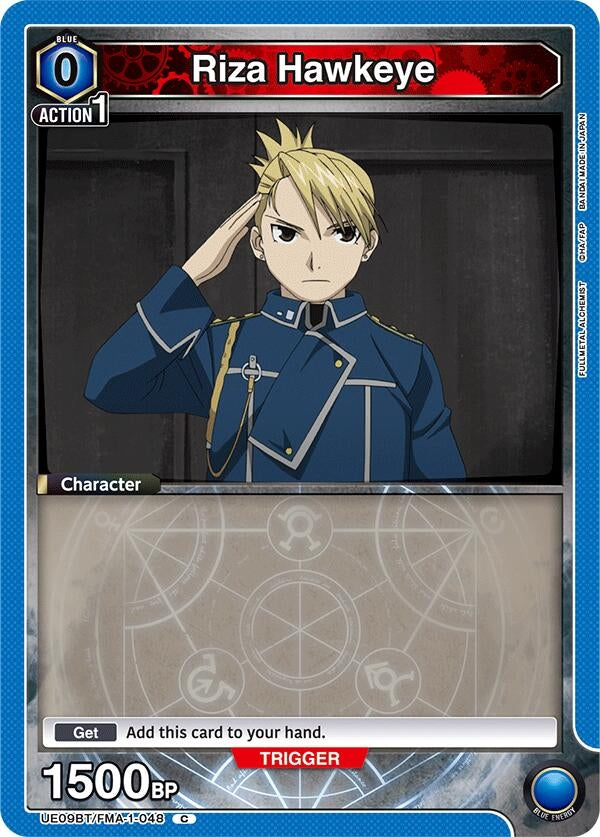 Image for Riza Hawkeye (048) (UE09BT/FMA-1-048) (UE09BT: FULLMETAL ALCHEMIST) - Union Arena