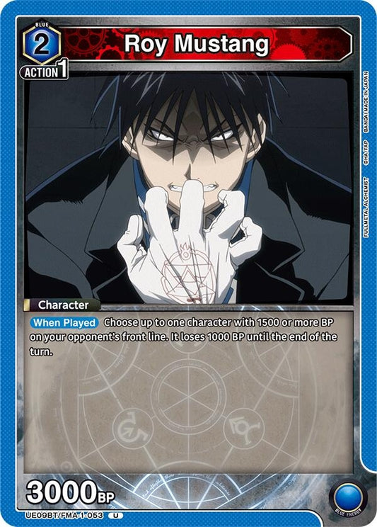Image for Roy Mustang (053) (UE09BT/FMA-1-053) (UE09BT: FULLMETAL ALCHEMIST) - Union Arena