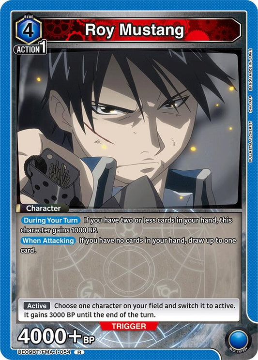 Image for Roy Mustang (054) (UE09BT/FMA-1-054) (UE09BT: FULLMETAL ALCHEMIST) - Union Arena