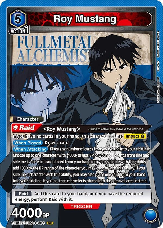 Image for Roy Mustang (055) (UE09BT/FMA-1-055) (UE09BT: FULLMETAL ALCHEMIST) - Union Arena