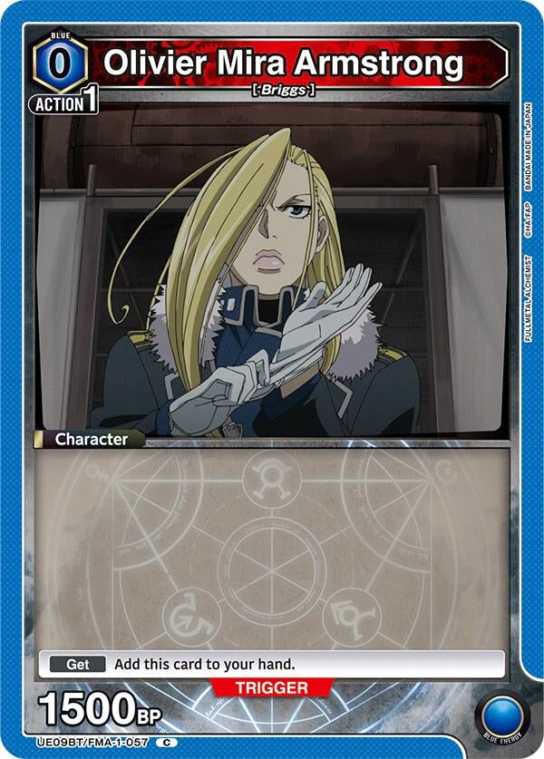 Olivier Mira Armstrong (057) (UE09BT/FMA-1-057) (UE09BT: FULLMETAL ALCHEMIST)