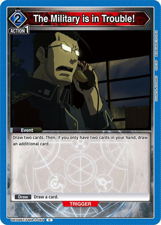 The Military is in Trouble! (UE09BT/FMA-1-064) (UE09BT: FULLMETAL ALCHEMIST)
