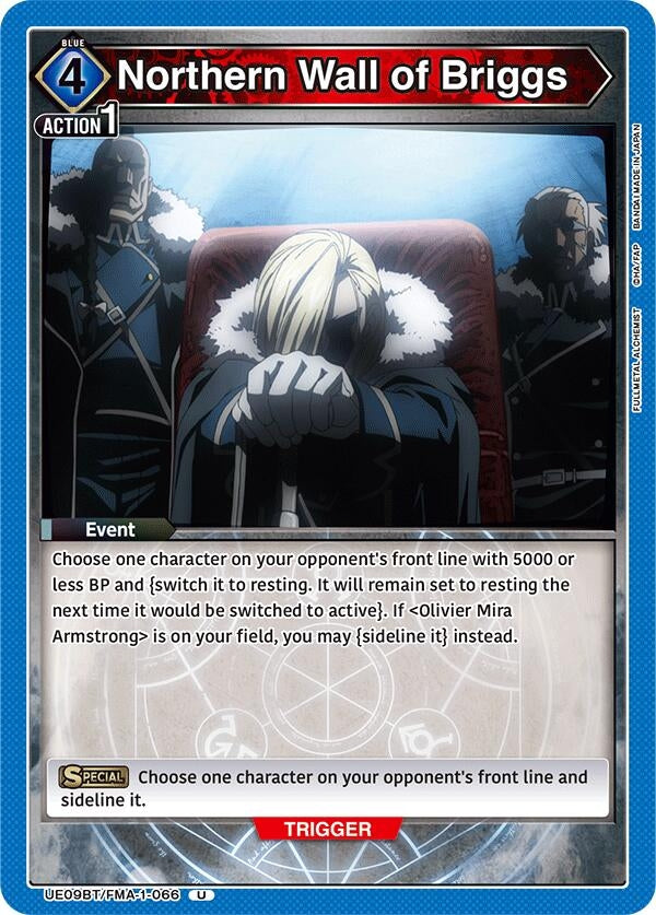 Northern Wall of Briggs (UE09BT/FMA-1-066) (UE09BT: FULLMETAL ALCHEMIST)