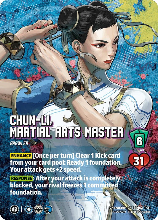 Image for Chun-Li, Martial Arts Master (SF602 1/21) (Challenger Series: Street Fighter 6) - UniVersus