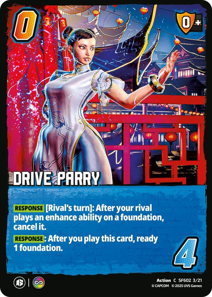Image for Drive Parry (SF602 3/21) (Challenger Series: Street Fighter 6) - UniVersus
