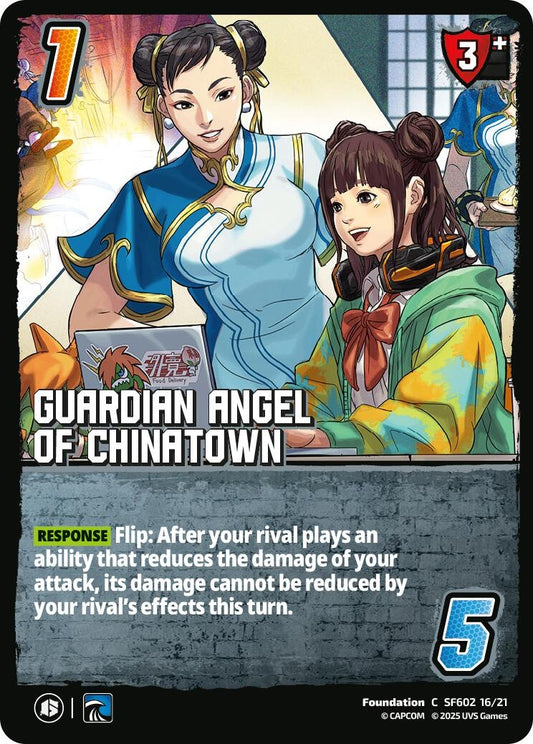 Image for Guardian Angel of Chinatown (SF602 16/21) (Challenger Series: Street Fighter 6) - UniVersus