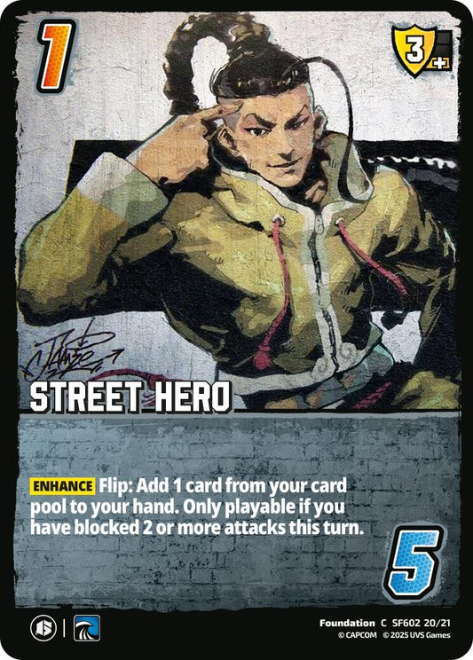 Image for Street Hero (SF602 20/21) (Challenger Series: Street Fighter 6) - UniVersus