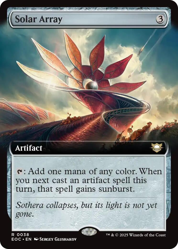 Image for Solar Array (Extended Art) (38) - Magic: The Gathering