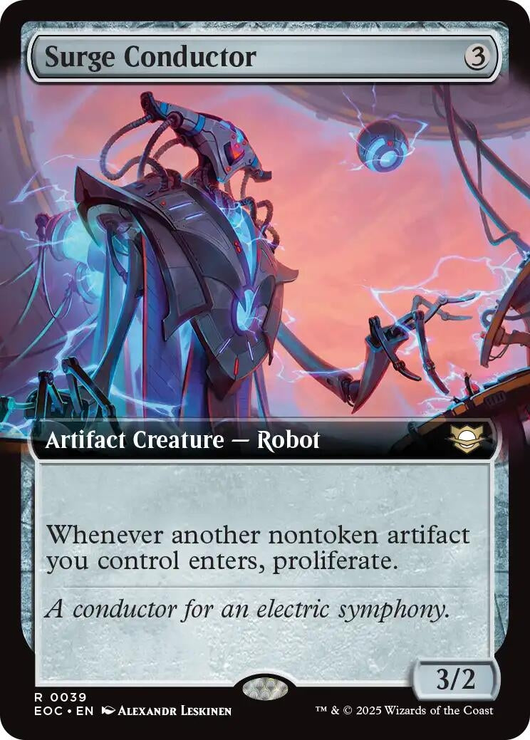Image for Surge Conductor (Extended Art) (39) - Magic: The Gathering