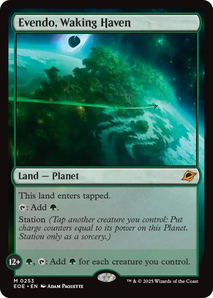 Image for Evendo, Waking Haven (253) (Edge of Eternities) - Magic: The Gathering