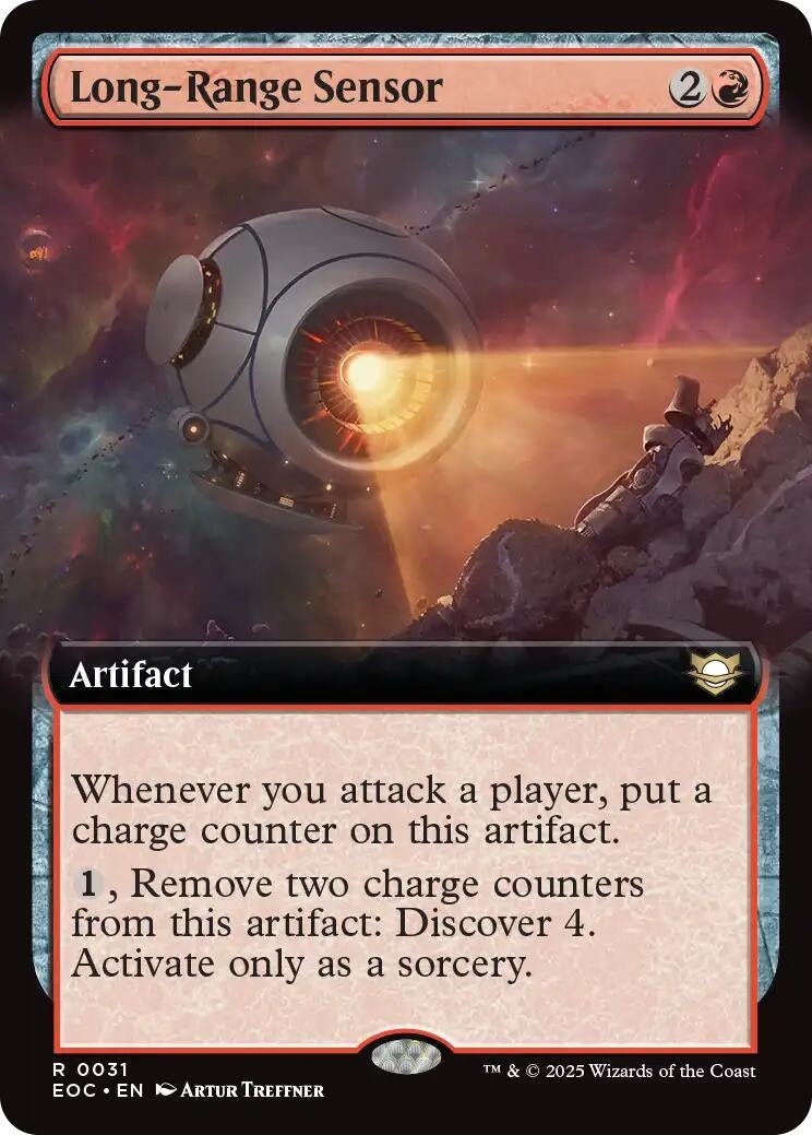 Image for Long-Range Sensor (Extended Art) (31) - Magic: The Gathering