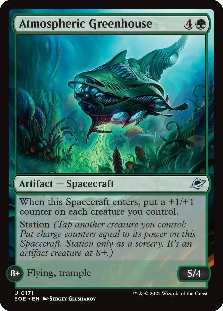 Image for Atmospheric Greenhouse (171) (Edge of Eternities) - Magic: The Gathering