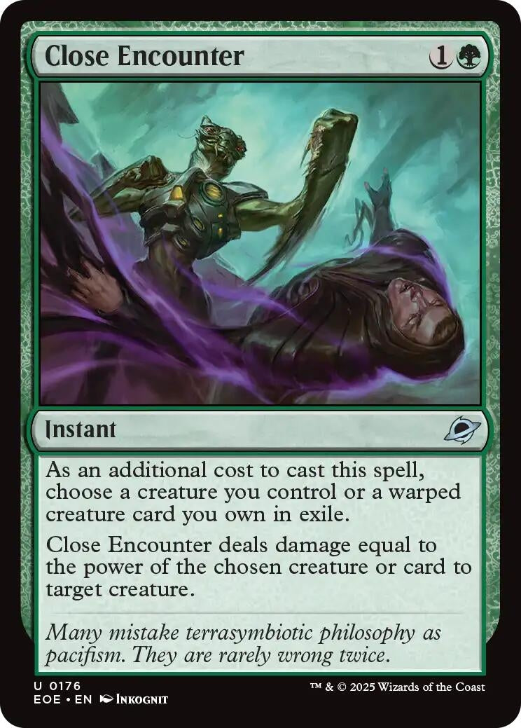Image for Close Encounter (176) (Edge of Eternities) - Magic: The Gathering
