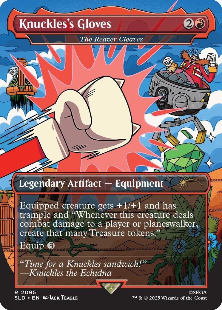 Image for Knuckles's Gloves - The Reaver Cleaver (2095) - Magic: The Gathering
