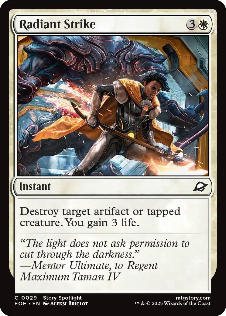 Image for Radiant Strike (29) (Edge of Eternities) - Magic: The Gathering