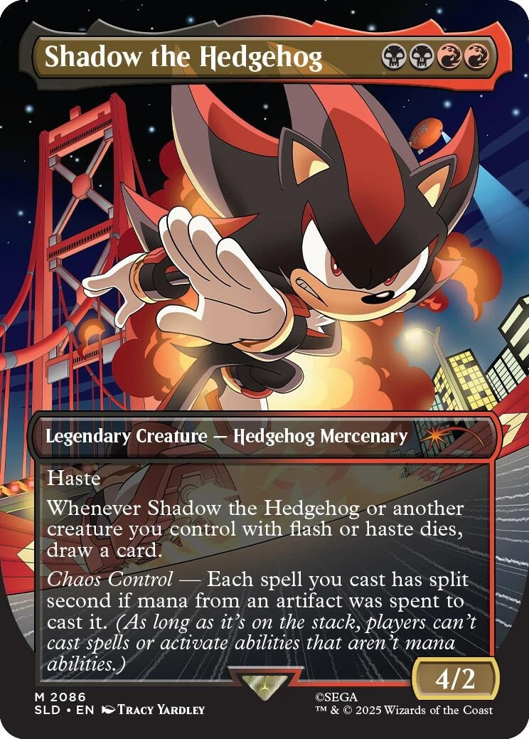Image for Shadow the Hedgehog (2086) - Magic: The Gathering