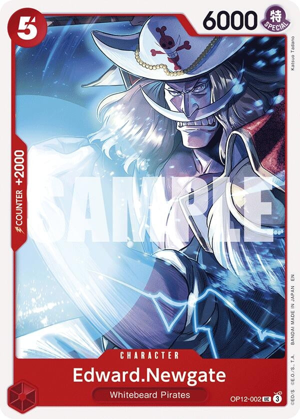 Image for Edward.Newgate (OP12-002) (Legacy of the Master) - One Piece Card Game