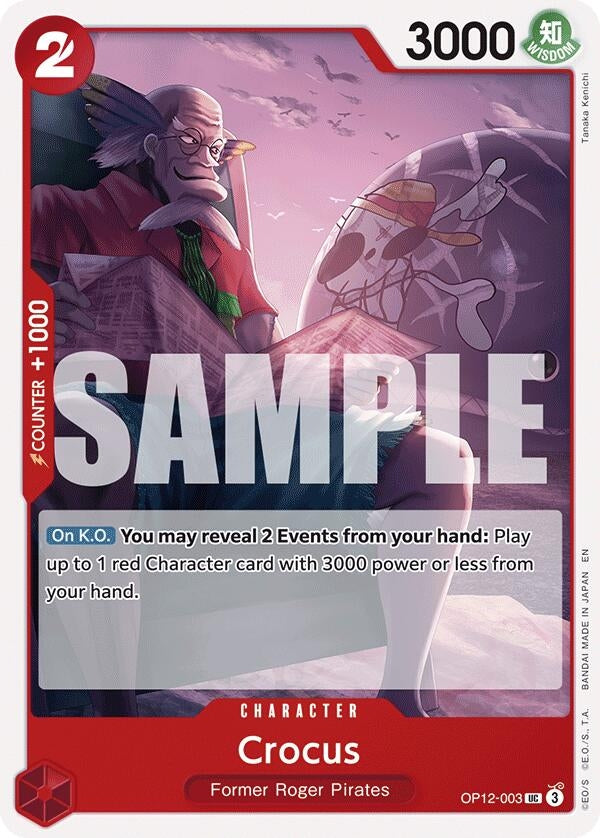Image for Crocus (OP12-003) (Legacy of the Master) - One Piece Card Game