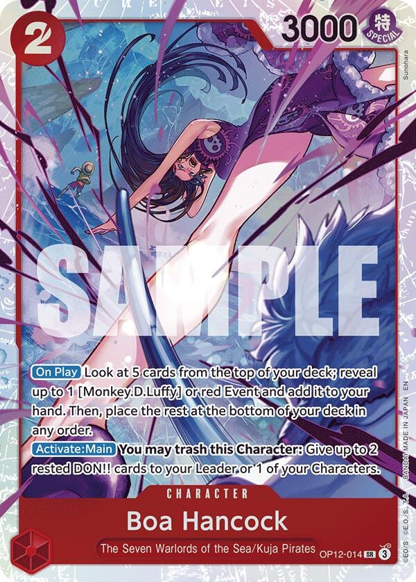 Image for Boa Hancock (OP12-014) (Legacy of the Master) - One Piece Card Game