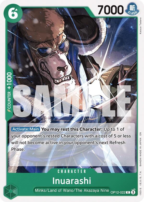 Image for Inuarashi (OP12-022) (Legacy of the Master) - One Piece Card Game