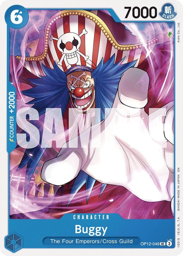 Image for Buggy (049) (OP12-049) (Legacy of the Master) - One Piece Card Game