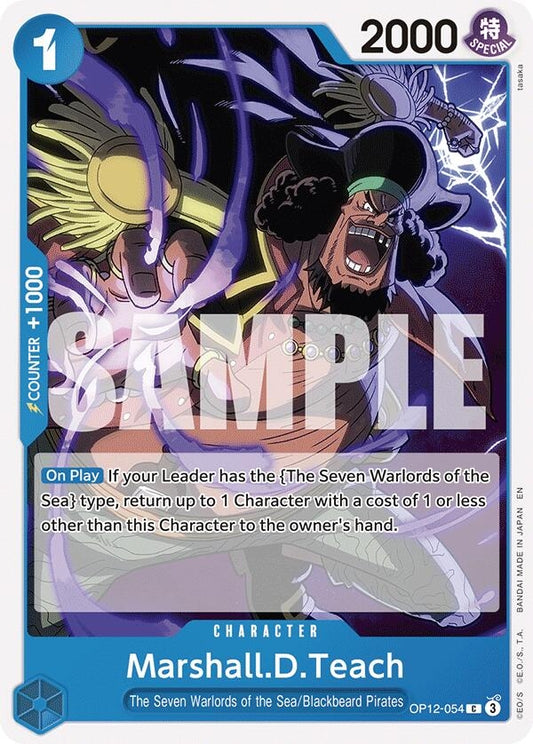 Image for Marshall.D.Teach (OP12-054) (Legacy of the Master) - One Piece Card Game