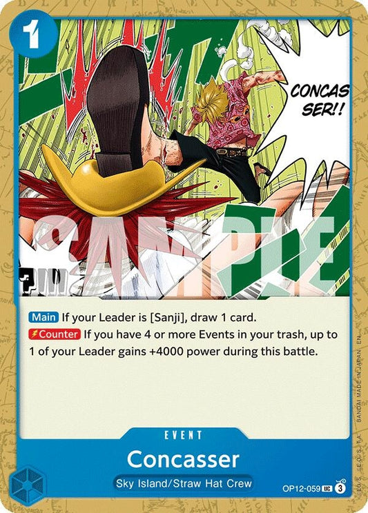 Image for Concasser (OP12-059) (Legacy of the Master) - One Piece Card Game