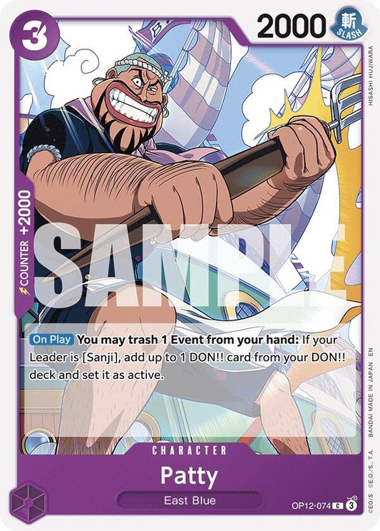Image for Patty (OP12-074) (Legacy of the Master) - One Piece Card Game