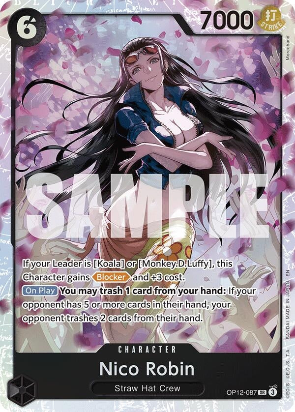 Image for Nico Robin (OP12-087) (Legacy of the Master) - One Piece Card Game