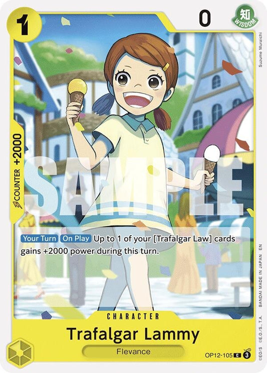 Image for Trafalgar Lammy (OP12-105) (Legacy of the Master) - One Piece Card Game