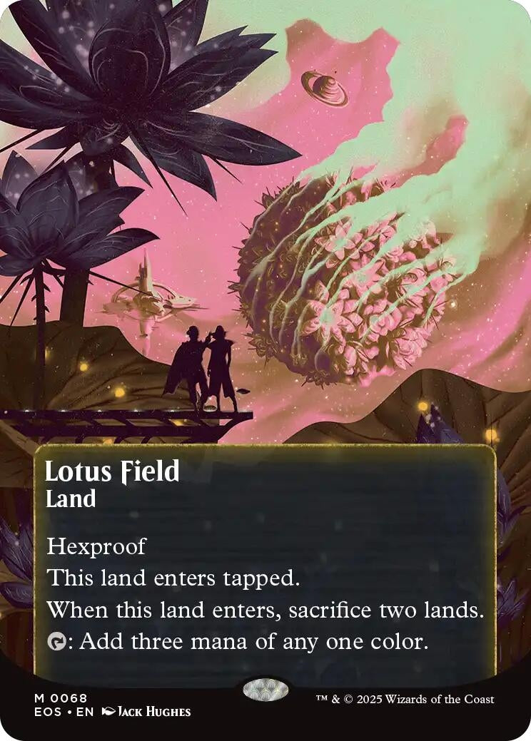 Image for Lotus Field (0068) (Borderless) (68) (Edge of Eternities: Stellar Sights) - Magic: The Gathering